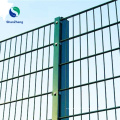 2D mesh panel fence double wires rods Germany mesh fence for ground factory industry park